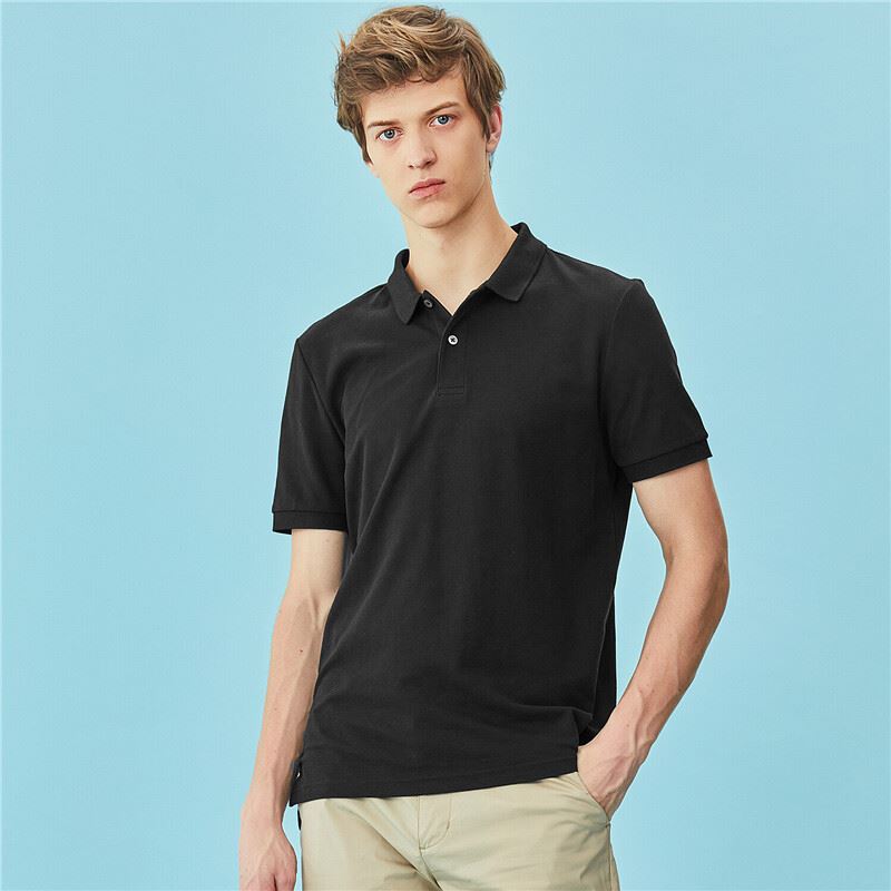 Solid Cotton Lycra Polo