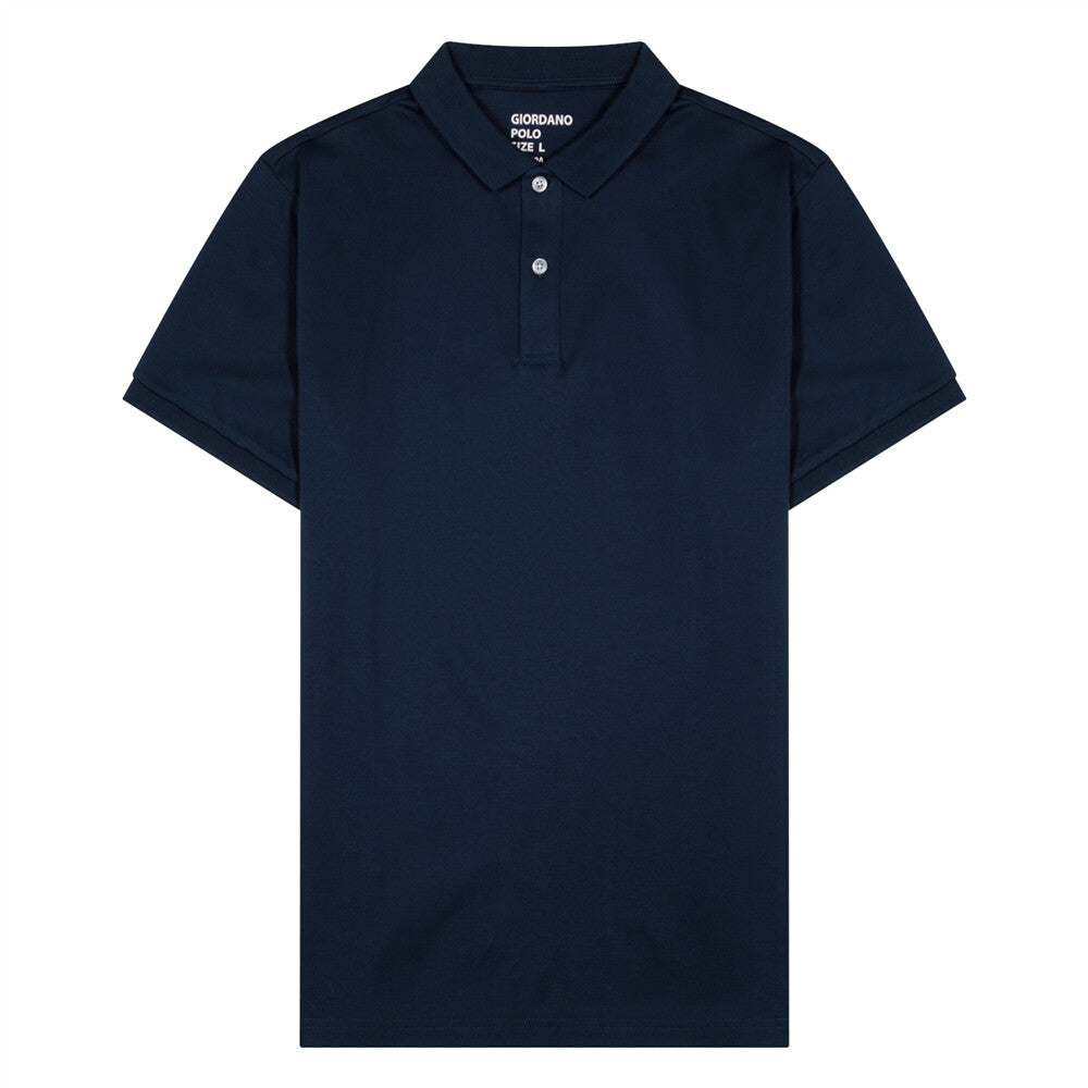 Solid Cotton Lycra Polo