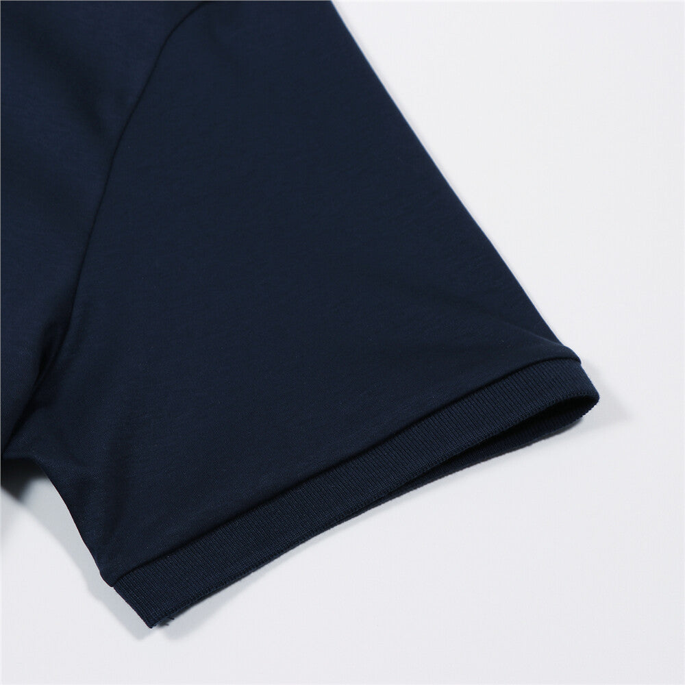Solid Cotton Lycra Polo