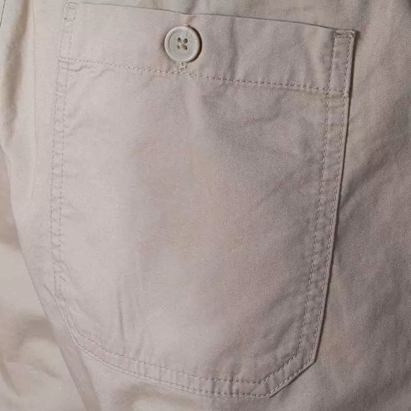 Cotton Slim Bermuda Short