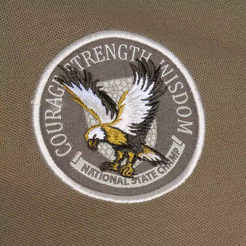 Courage Strength Wisdom Polo
