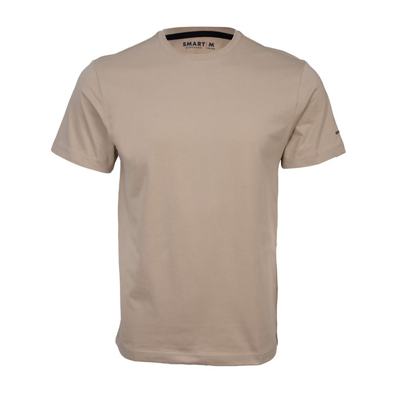 Cotton Jersey Crew Neck Slim Fit Smart Tee