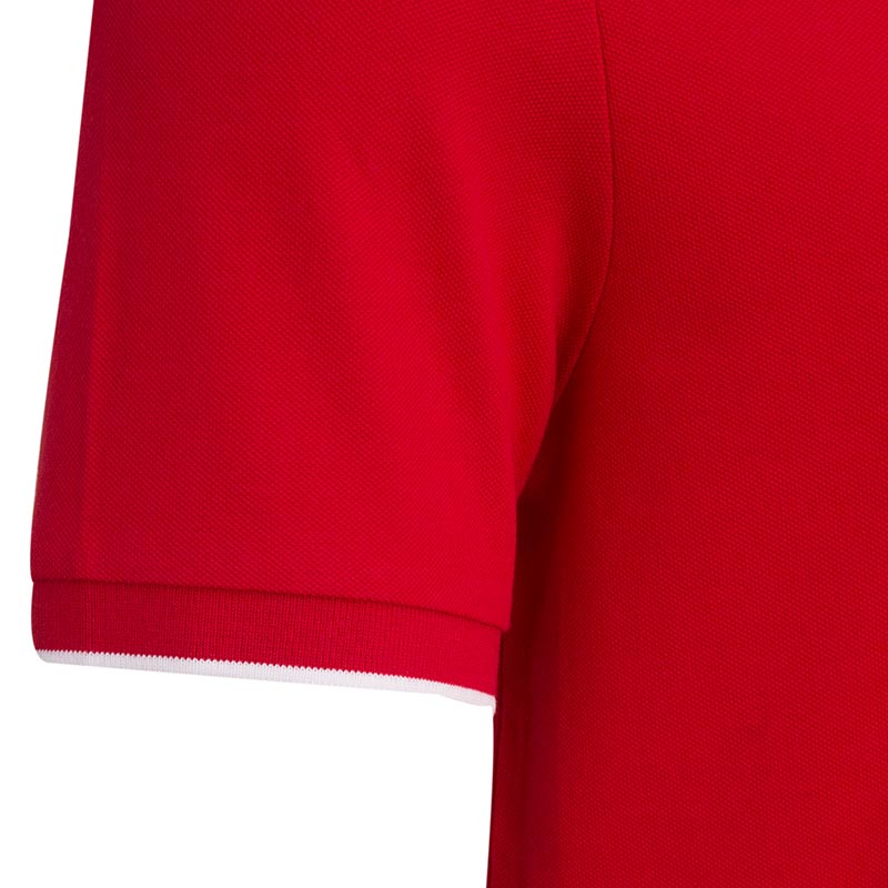 Solid Cotton Lycra Polo (Double Piping) (CL)