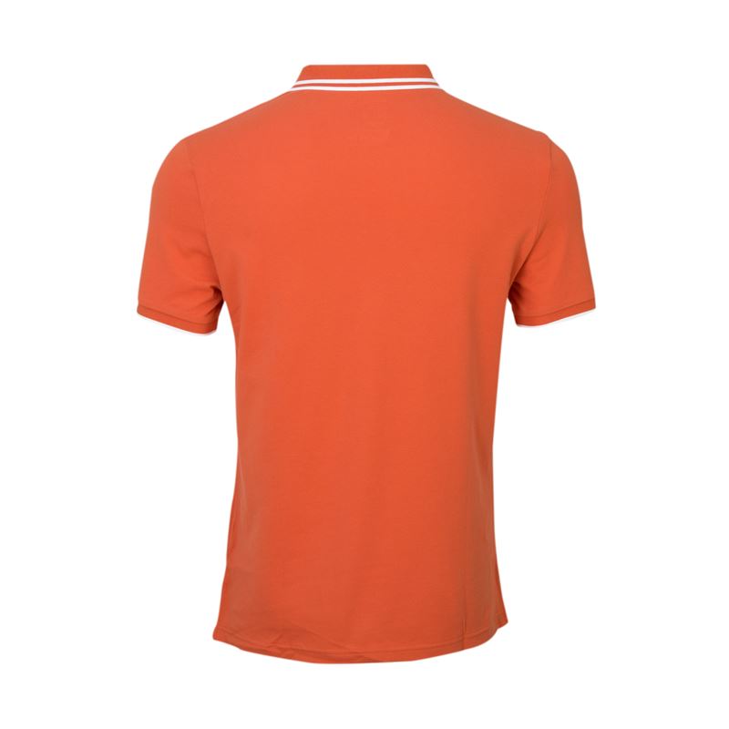 Solid Cotton Lycra Polo (Double Piping) (CL)