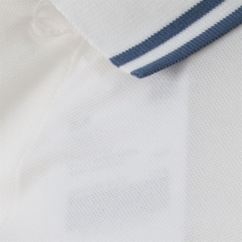 Solid Cotton Lycra Polo (Double Piping) (CL)
