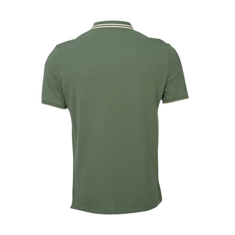 Solid Cotton Lycra Polo (Double Piping) (CL)