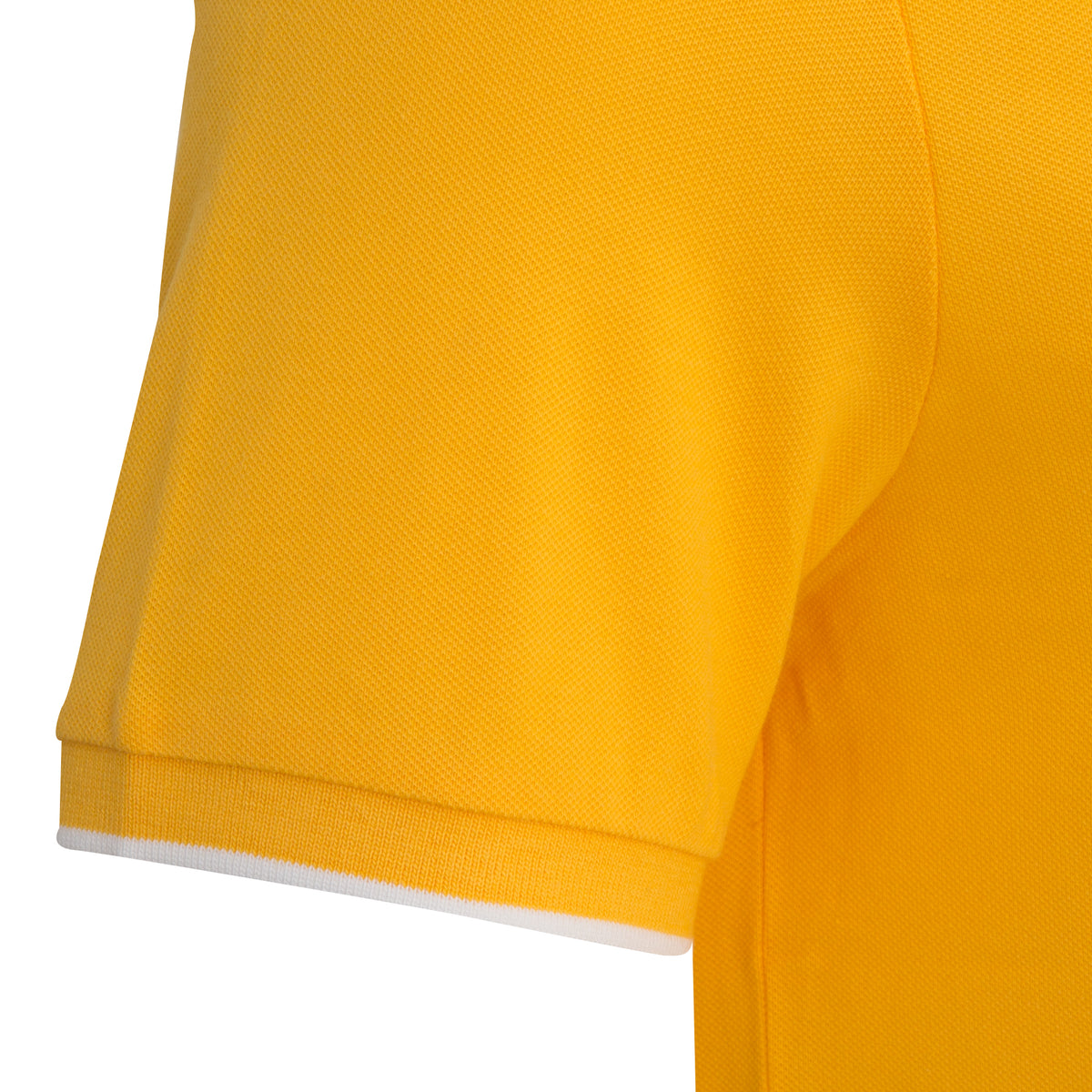 Solid Cotton Lycra Polo (Double Piping) (CL)