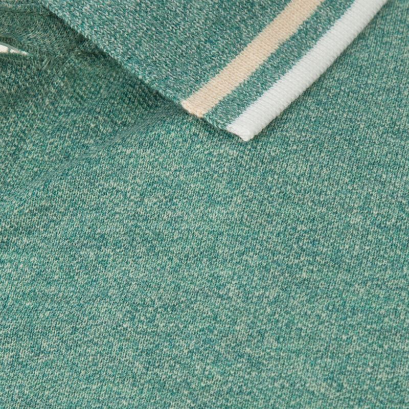 Solid Cotton Lycra Polo (Double Piping) (CL)