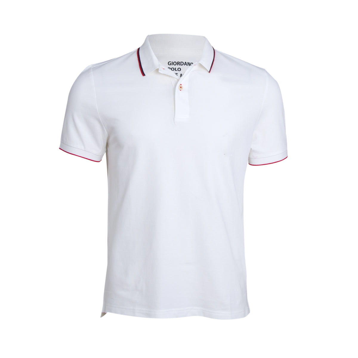Solid Cotton Lycra Polo (Double Piping) (CL)