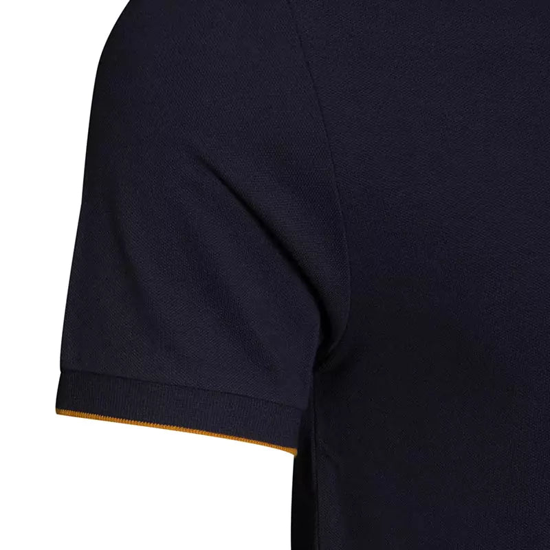 Solid Cotton Lycra Polo (Double-Piping)