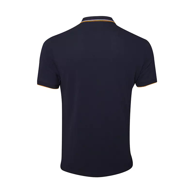 Solid Cotton Lycra Polo (Double-Piping)