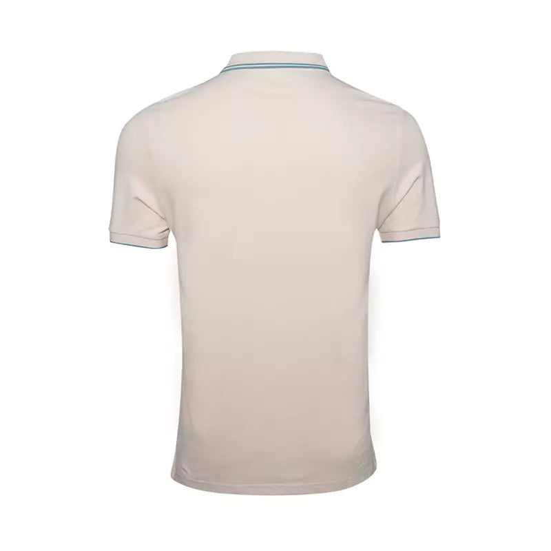 Solid Cotton Lycra Polo (Double-Piping)