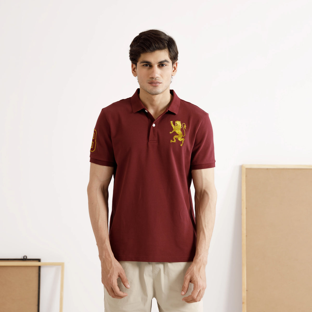 3D Lion Polo (Slim Fit)