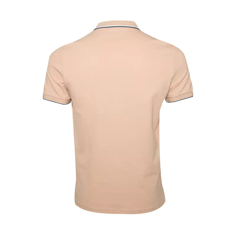 Solid Cotton Lycra Polo (Double-Piping)