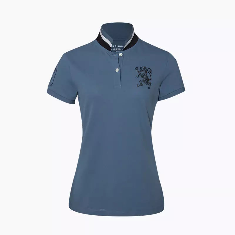 Women 3D Lion Polo