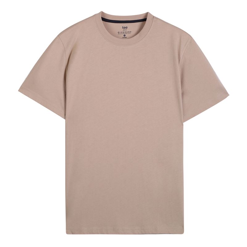 Cotton Jersey Crew Neck Slim Fit Smart Tee