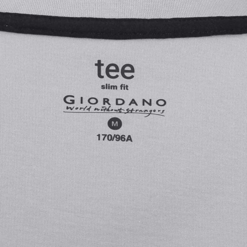 Cotton Jersey Crew Neck Slim Fit Smart Tee