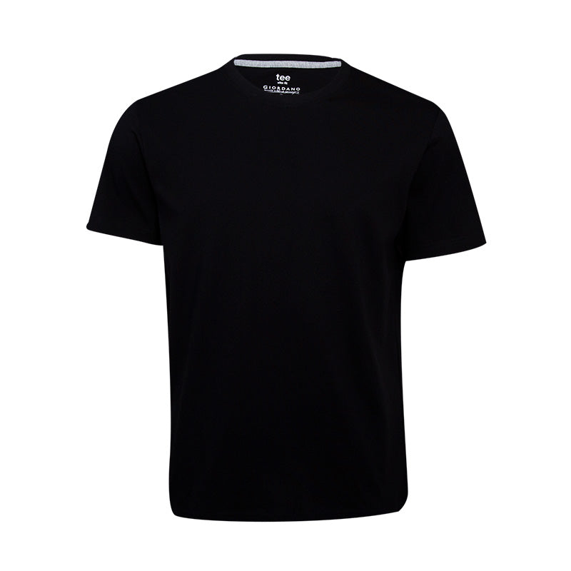 Cotton Jersey Crew Neck Slim Fit Smart Tee
