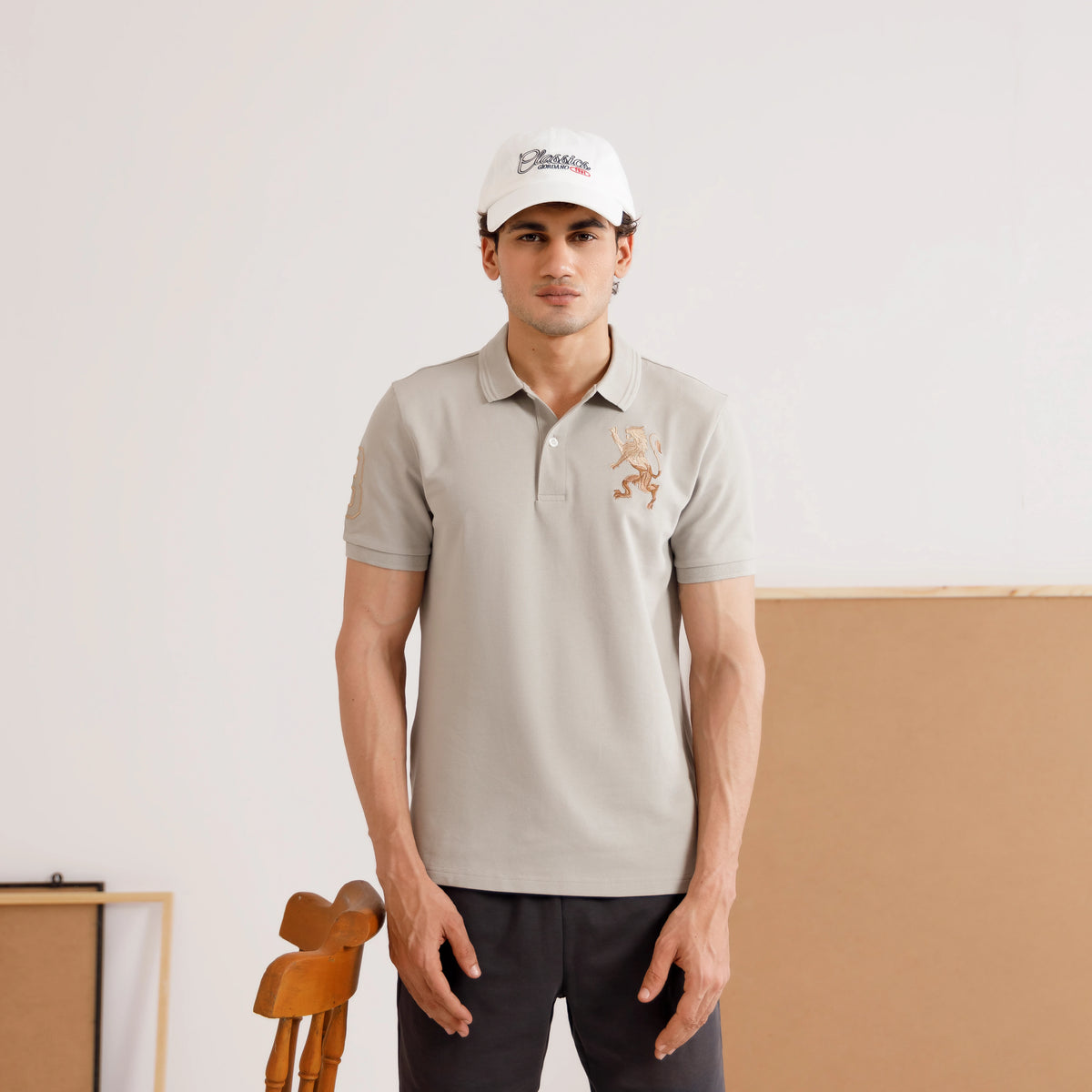 3D Lion Polo (Slim Fit)