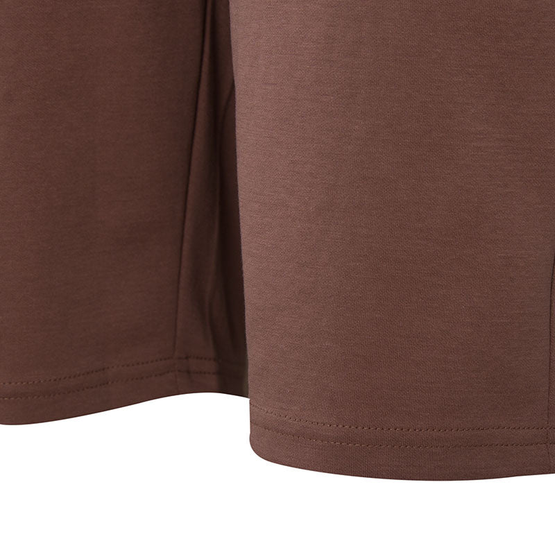 Solid Drawstring Short