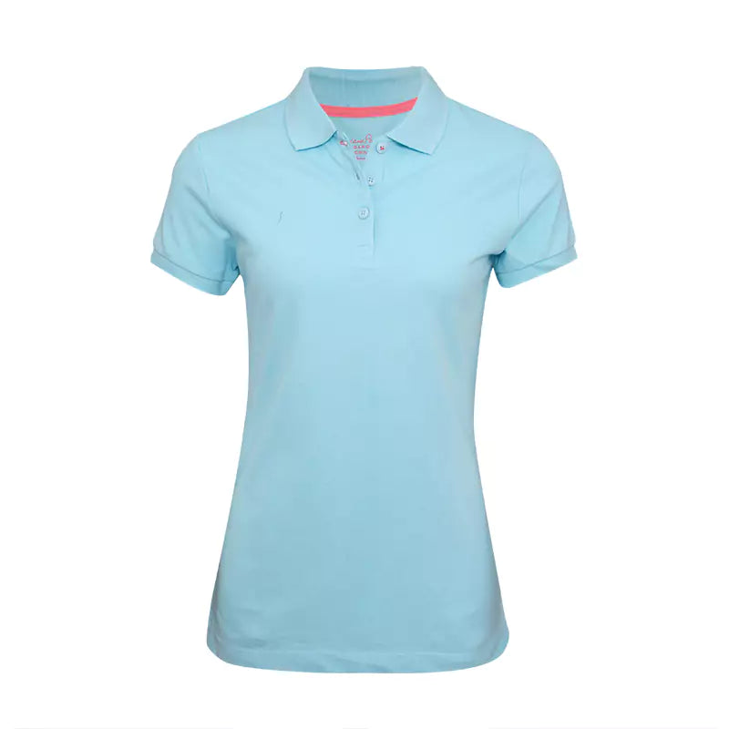 Women-Solid Polo