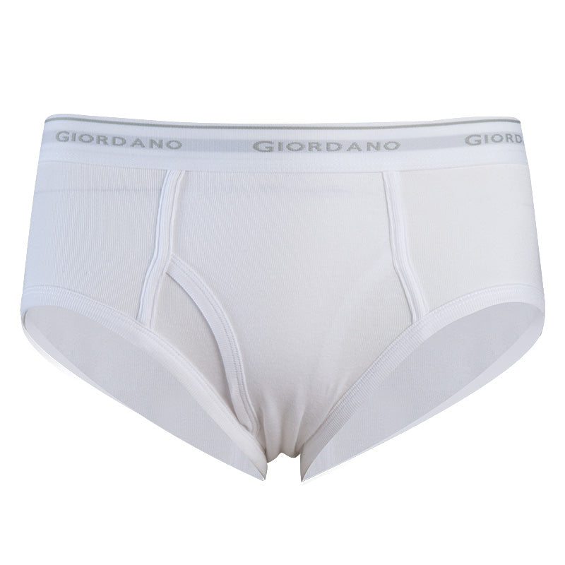 Cotton Solid Classic Brief (6 Pcs)