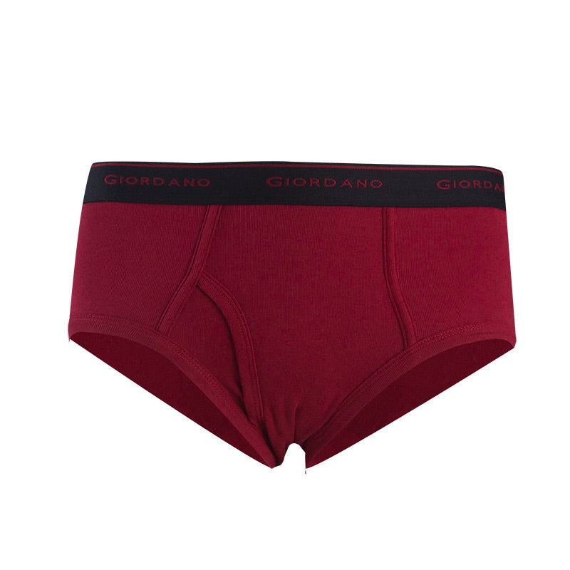 Cotton Solid Classic Brief (6 Pcs)