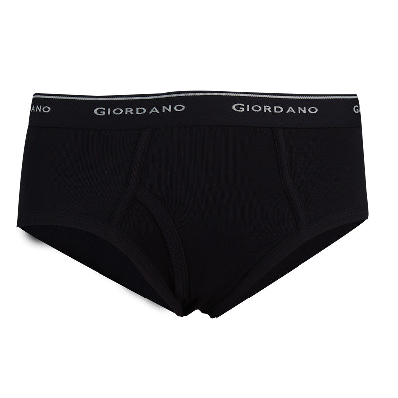 Cotton Solid Classic Brief (6 Pcs)
