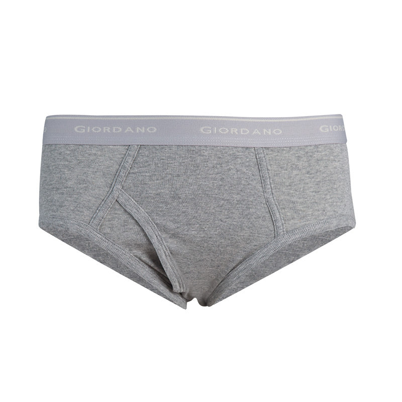 Cotton Solid Classic Brief (6 Pcs)
