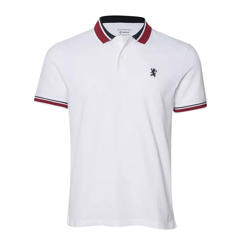 Preppy Contrast Polo (Regular Fit)