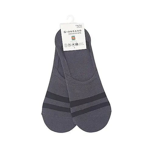 2 Pack Anti-Slip Invisible Ankle Socks