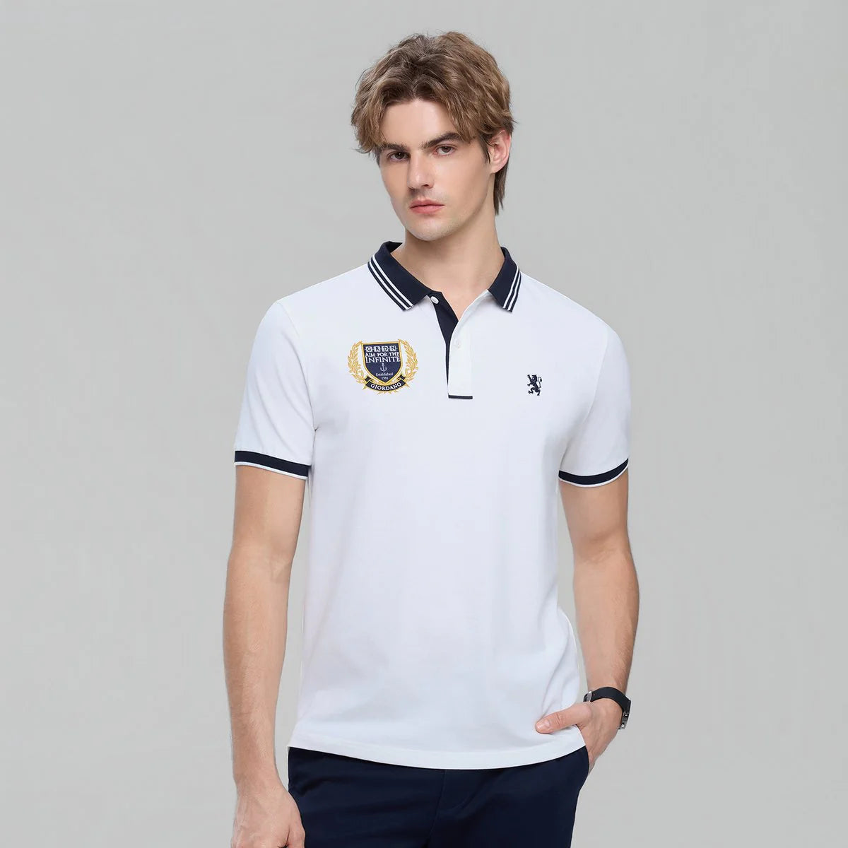 Embroidery Bold Polo (Slim Fit)
