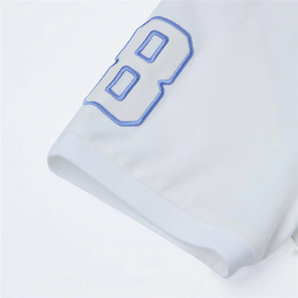 Slim Pique Polo With 3D Lion Embroidery
