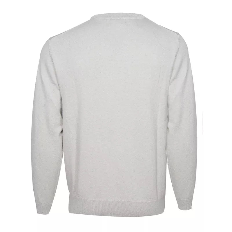 Solid Round Neck Anti-Static Sweater