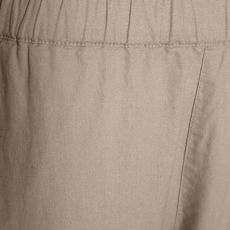 Women Linen Cotton Pants