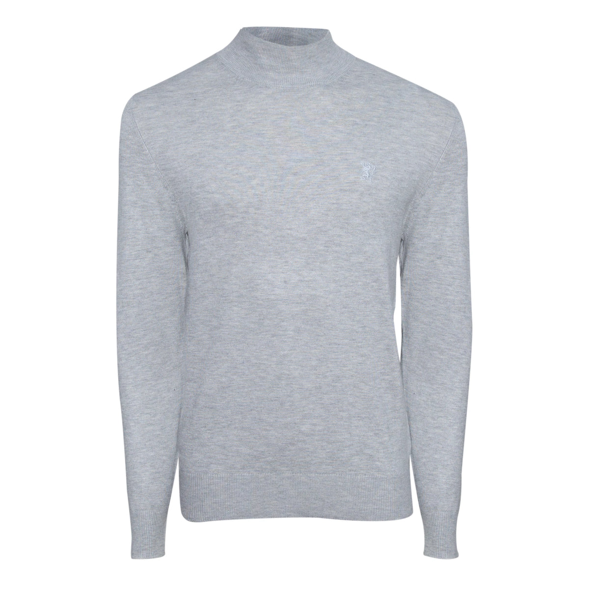 Performance Logo High-Neck Viscose Sweater