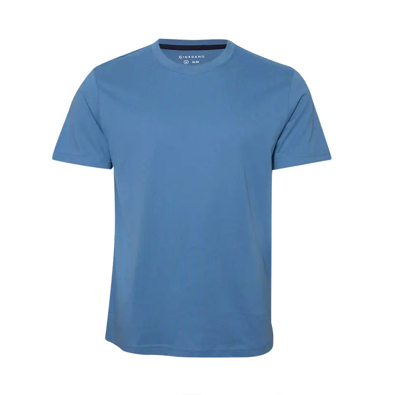 Cotton Jersey Crew Neck Slim Fit Smart Tee