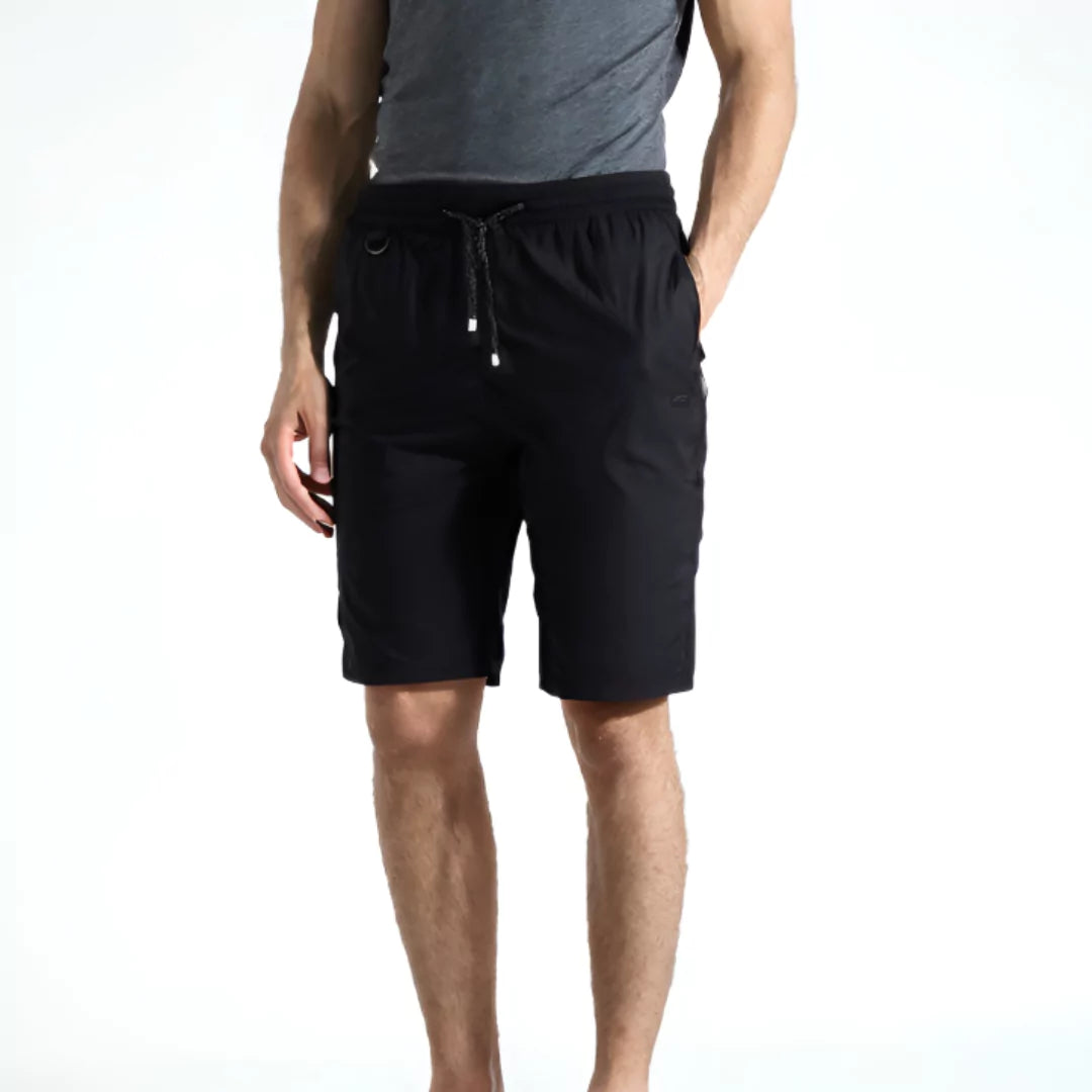 Mid-Rise Regular Fit Drawstring Shorts