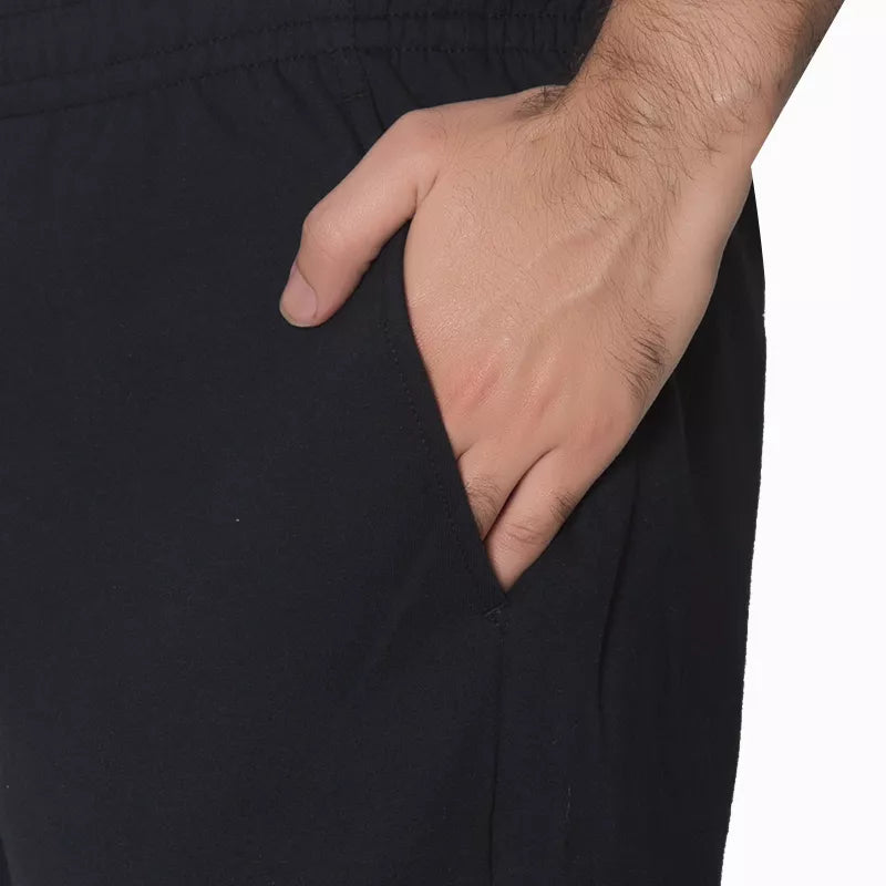 Regular Straight Interlock Jogger with Elastic Waist