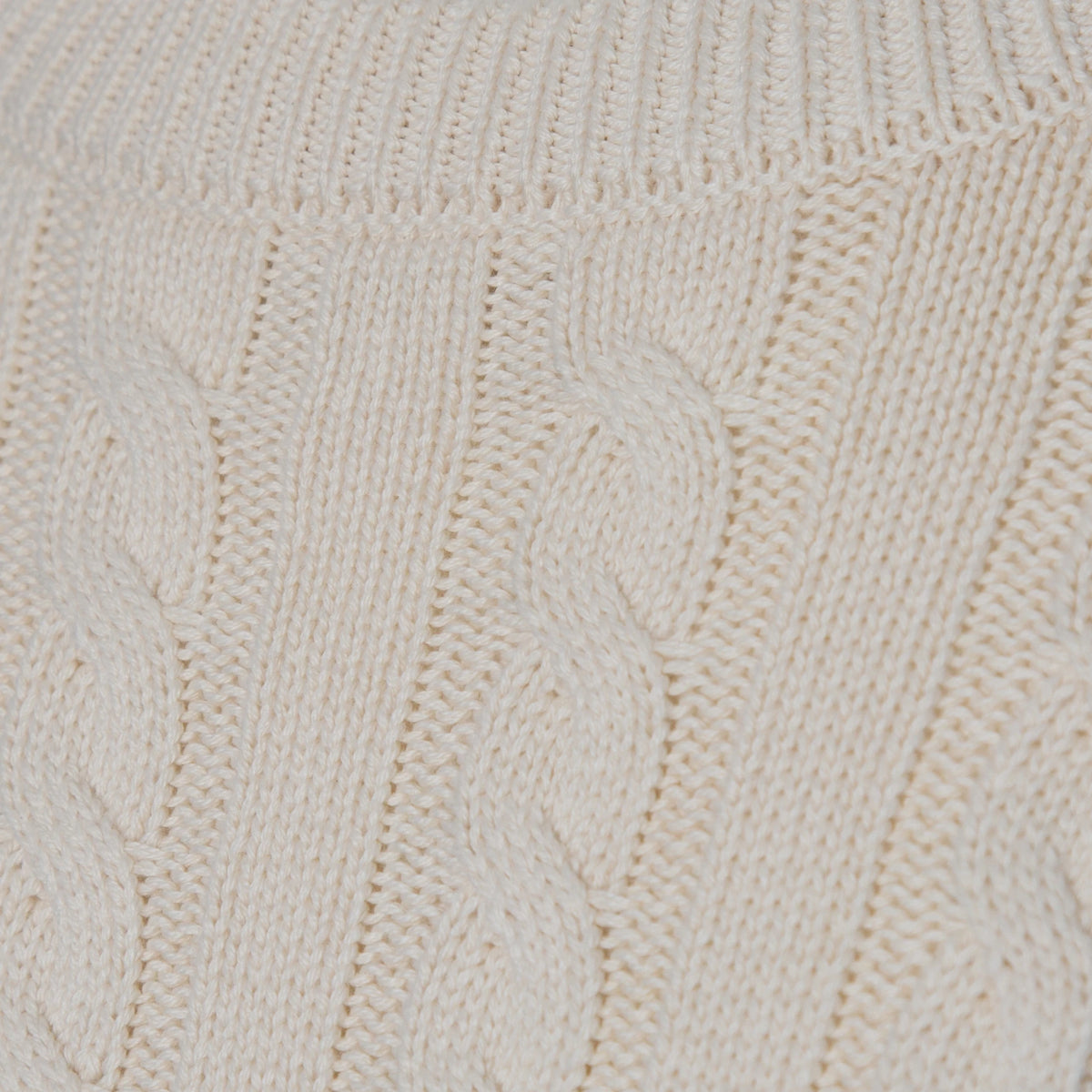 Performance Cable Knit Crew Neck Sweater