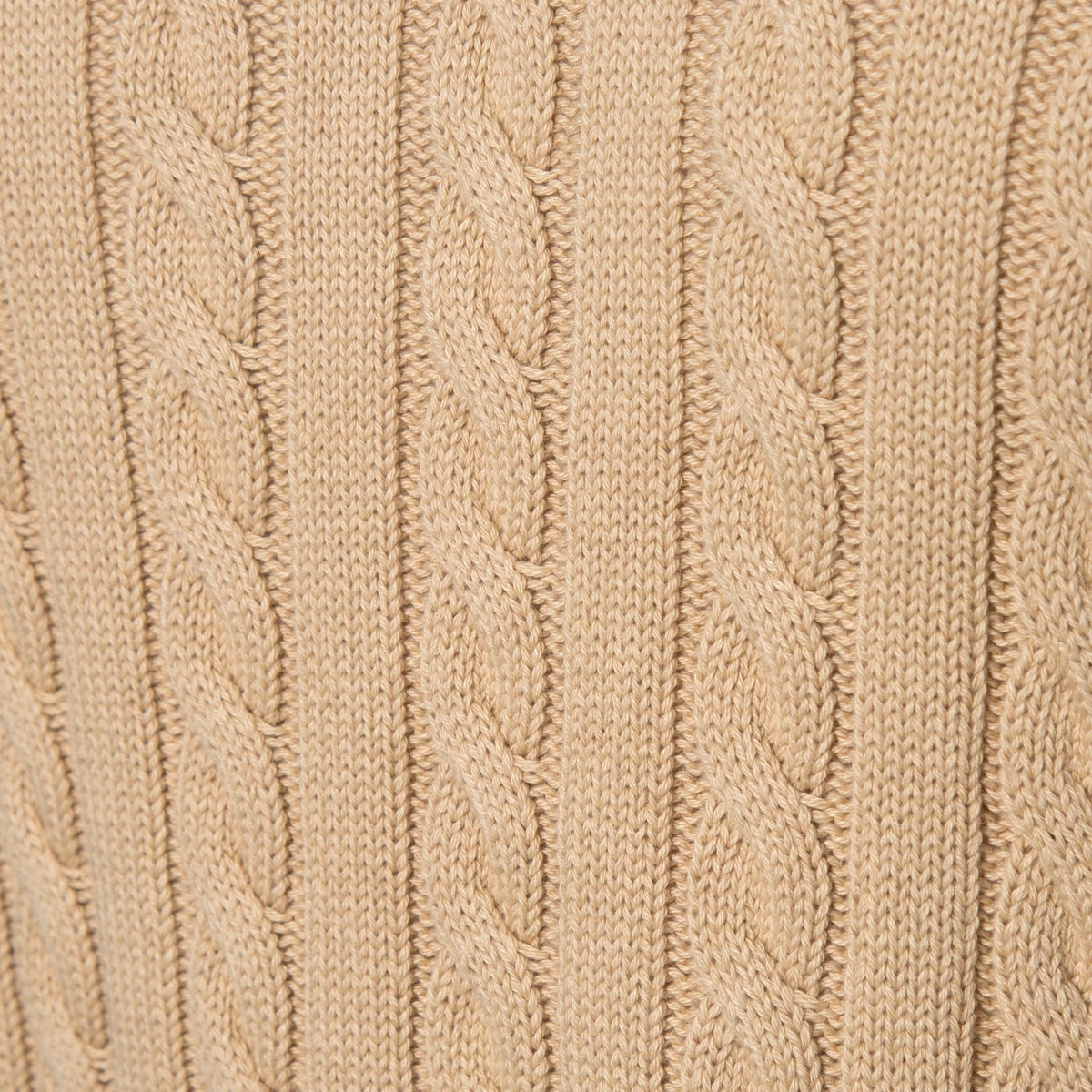 Performance Cable Knit Crew Neck Sweater