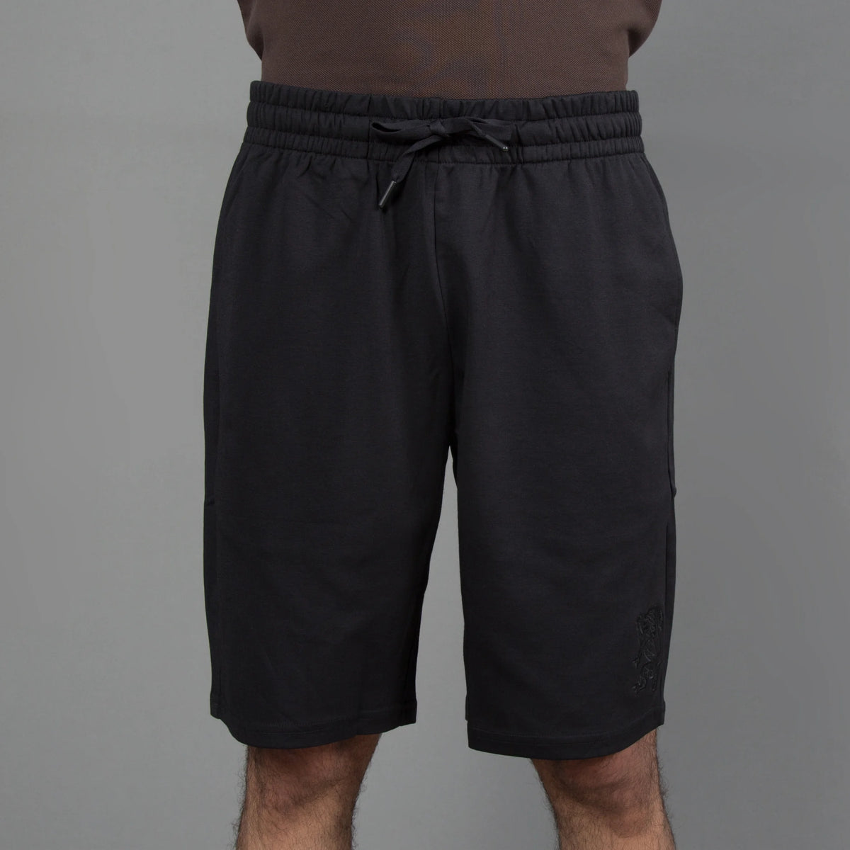 Embroidered 3D Lion Logo Short