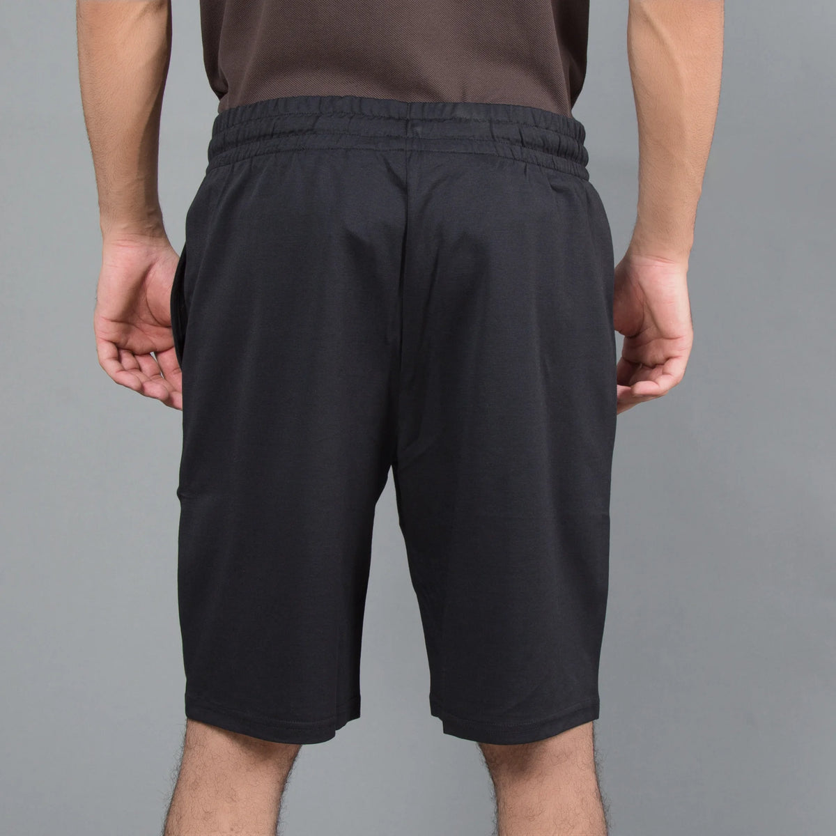 Embroidered 3D Lion Logo Short