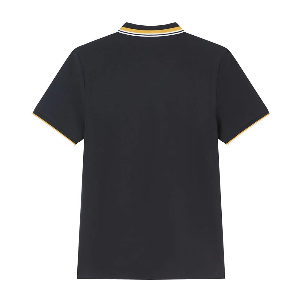 Signature Embroidery Slim Pique Polo