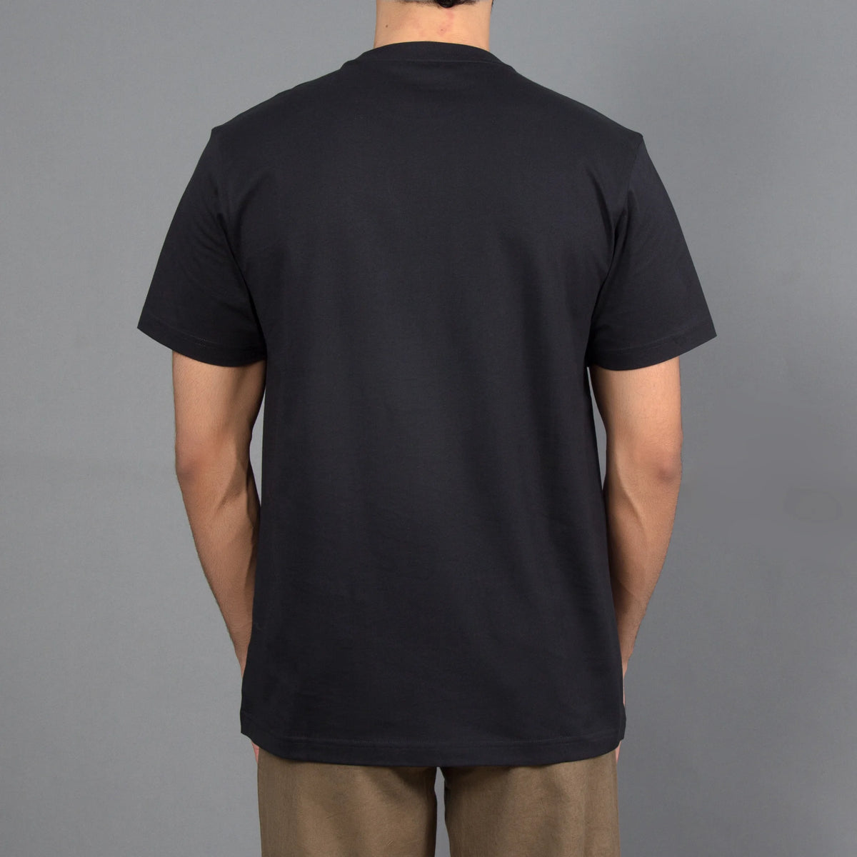 Cotton Crewneck Slim Fit Tee Short Sleeve