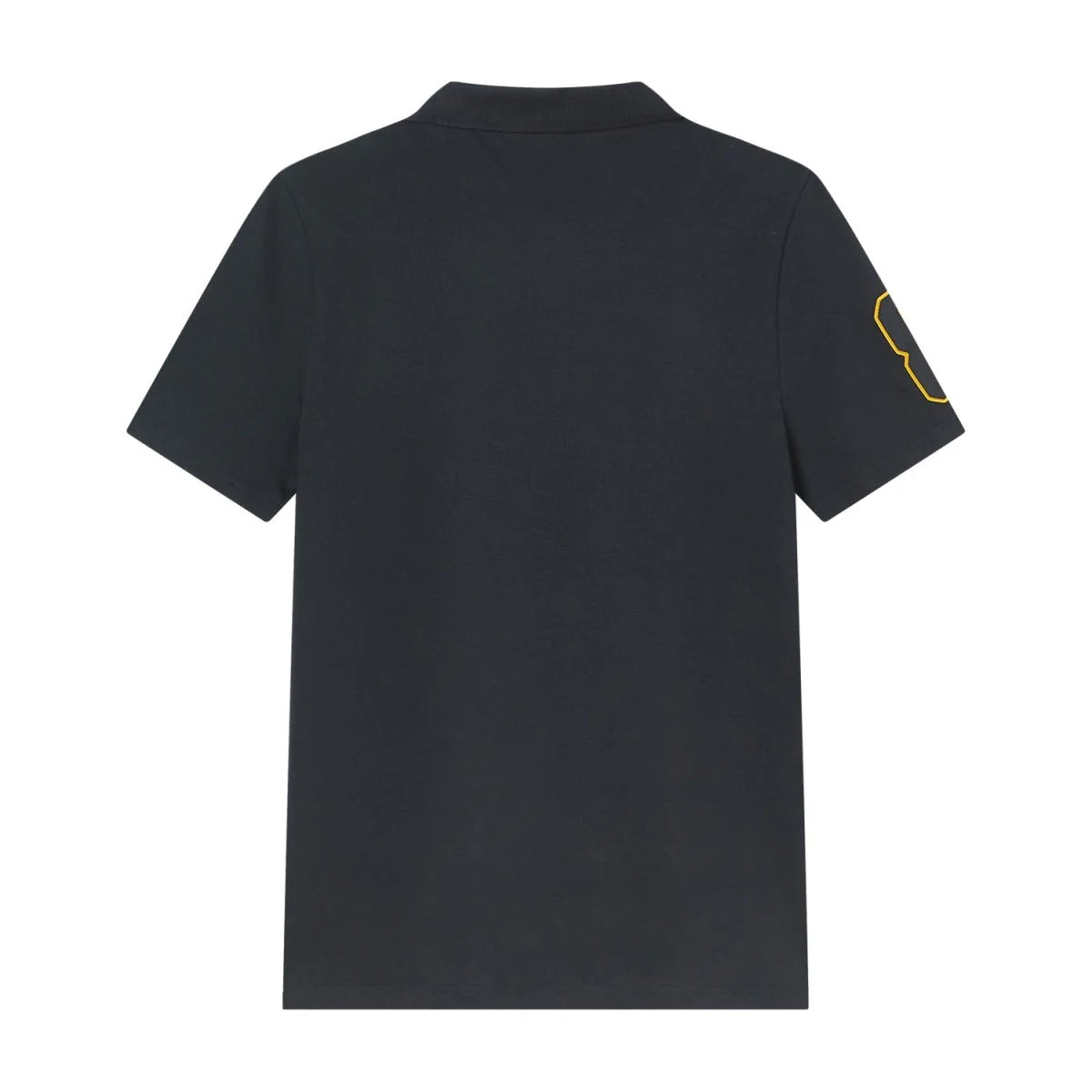 Slim Pique Polo With 3D Lion Embroidery