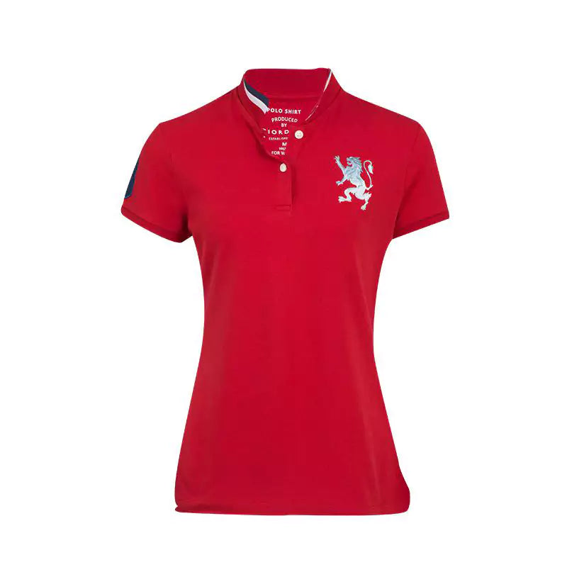 Women 3D Lion Polo