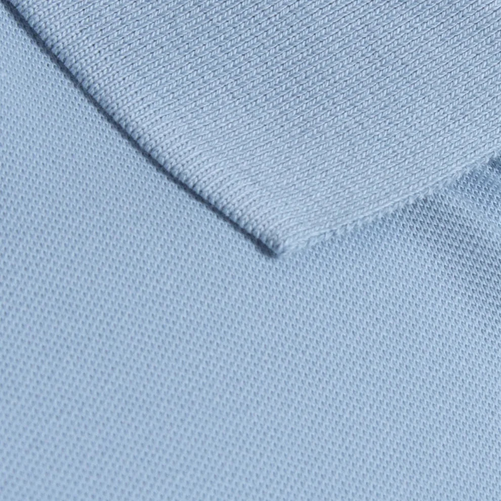 Slim Pique Polo With 3D Napoleon Embroidery