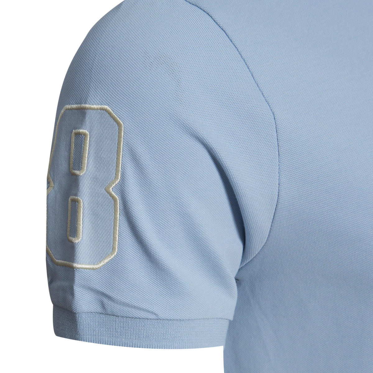 Slim Pique Polo With 3D Napoleon Embroidery