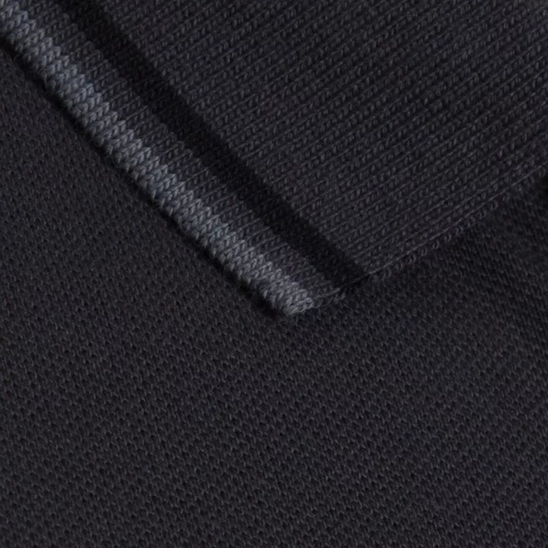 Solid Cotton Lycra Polo (Double Piping)